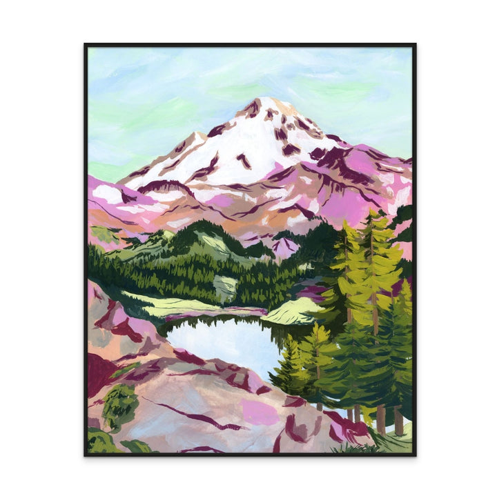 Chain Lakes Art Print