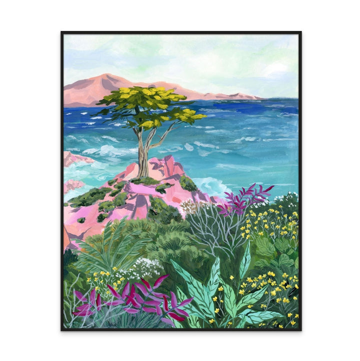 Lone Cypress Art Print