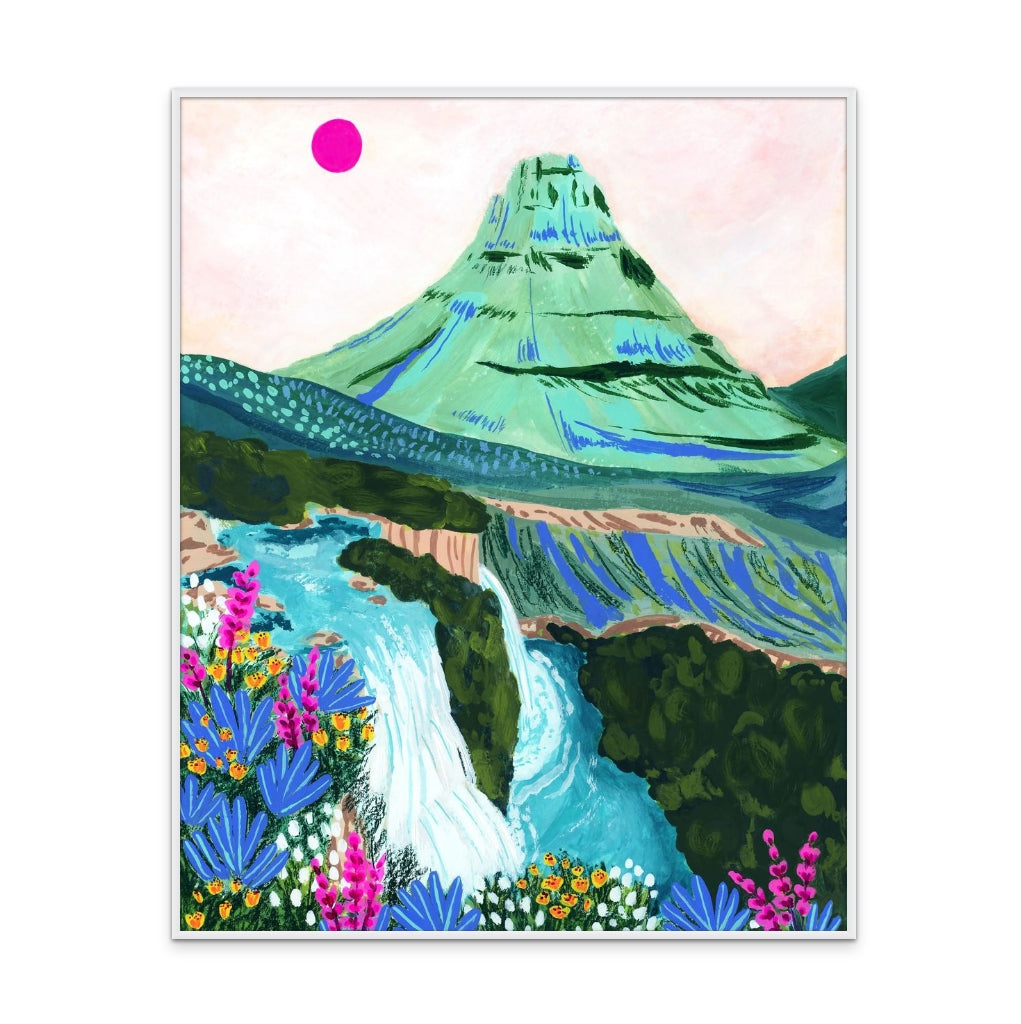 Kirkjufell Art Print