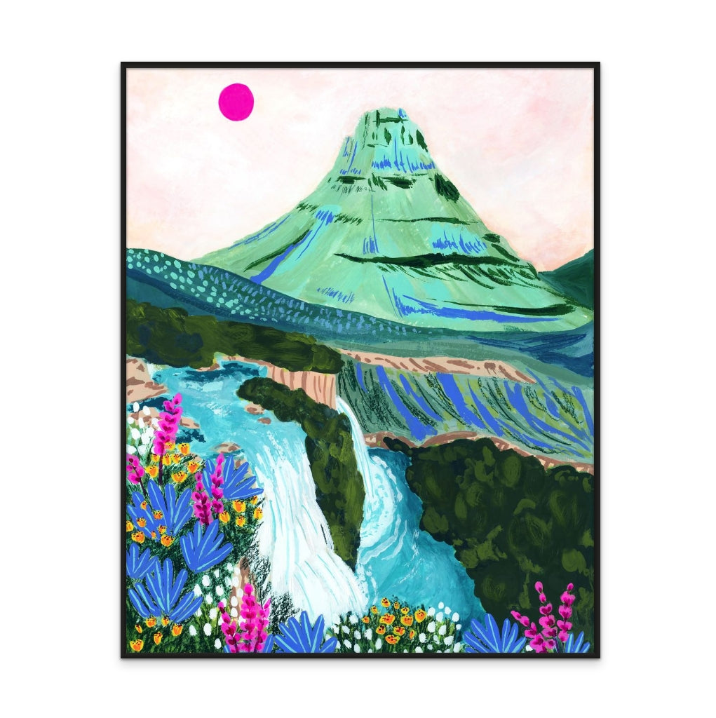 Kirkjufell Art Print