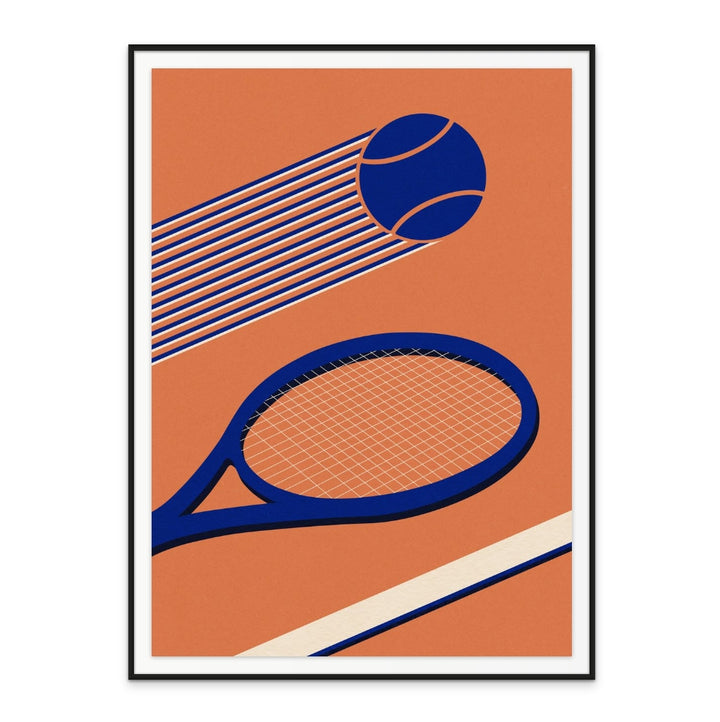 Tennis 80s Art Print