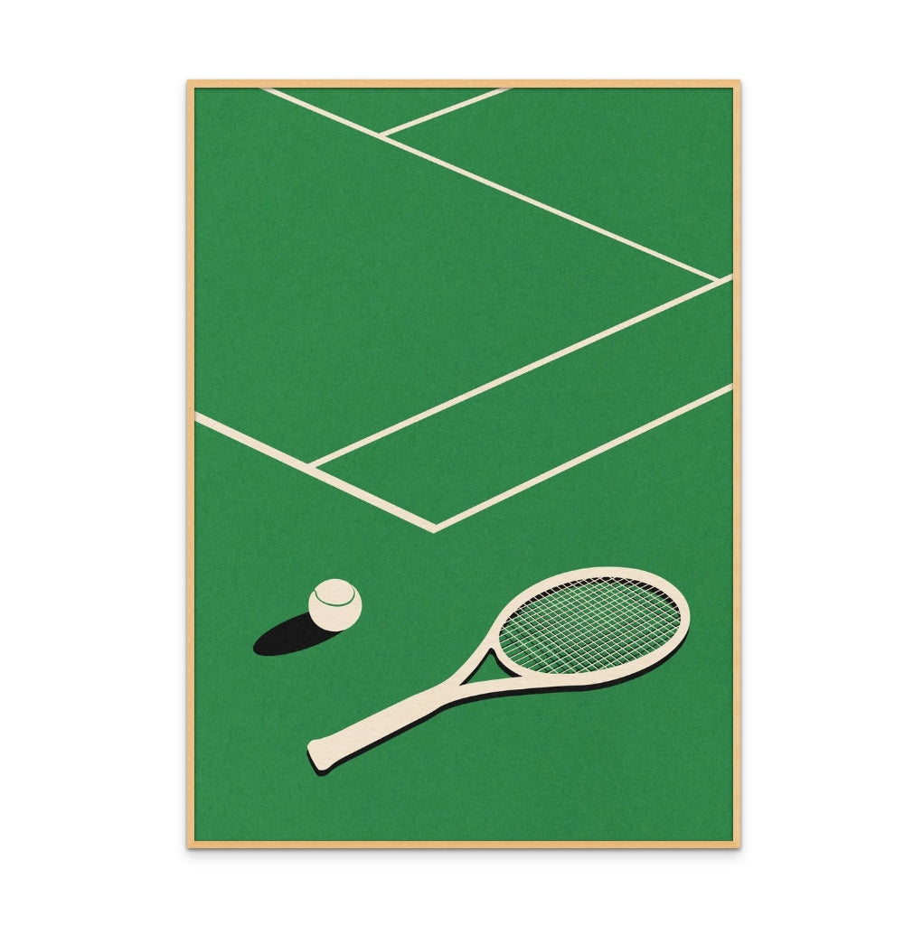 Lawn Tennis Club Art Print