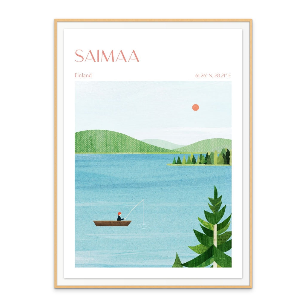 Lake Saimaa, Finland Art Print