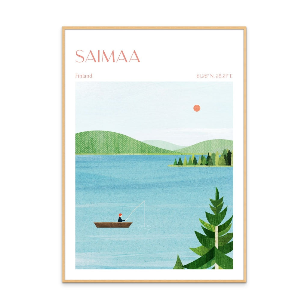 Lake Saimaa, Finland Art Print