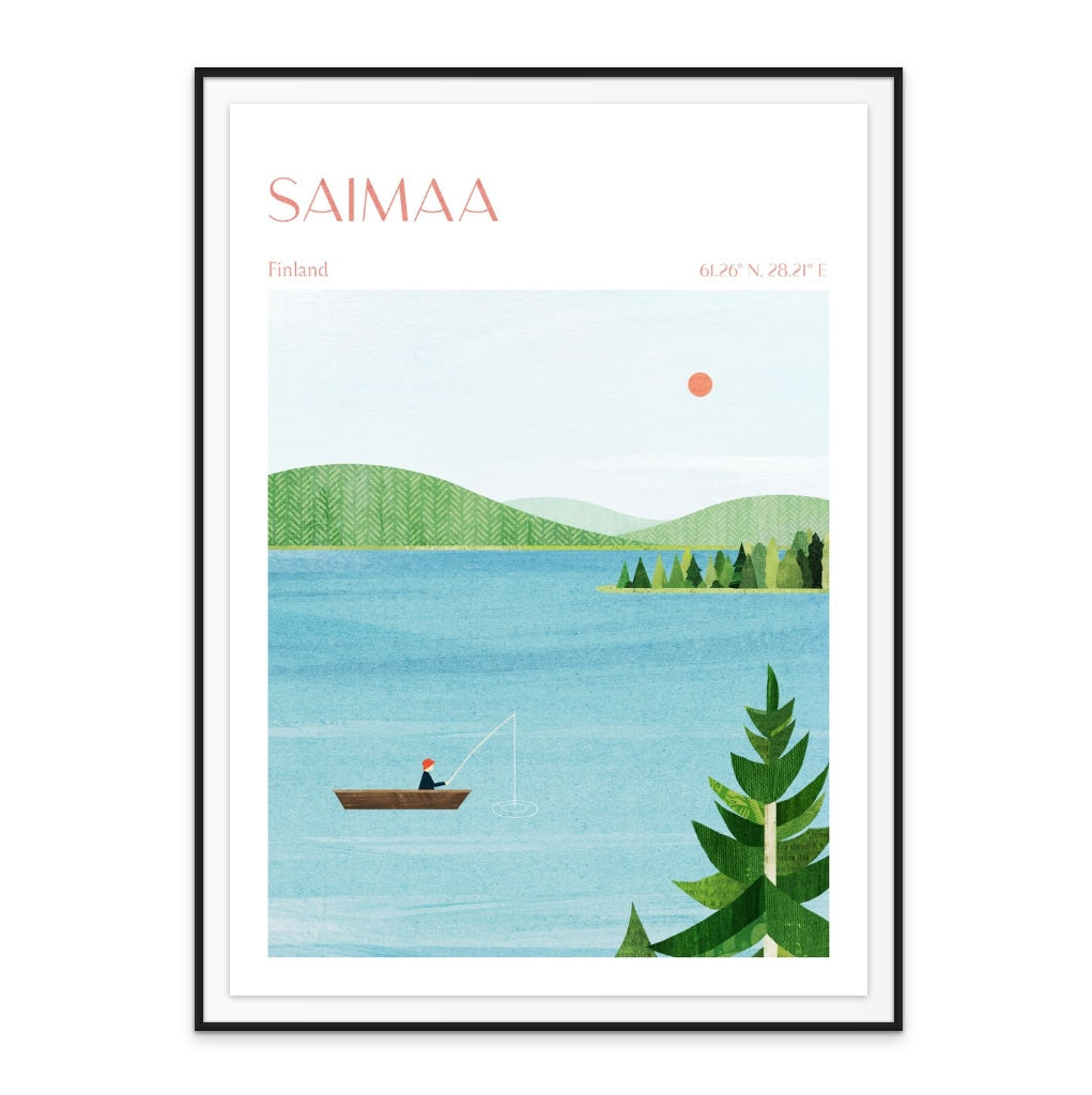 Lake Saimaa, Finland Art Print