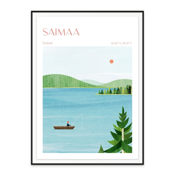 Lake Saimaa, Finland Art Print