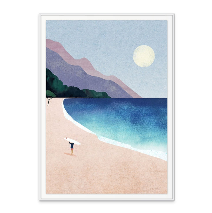 Surf Beach Art Print