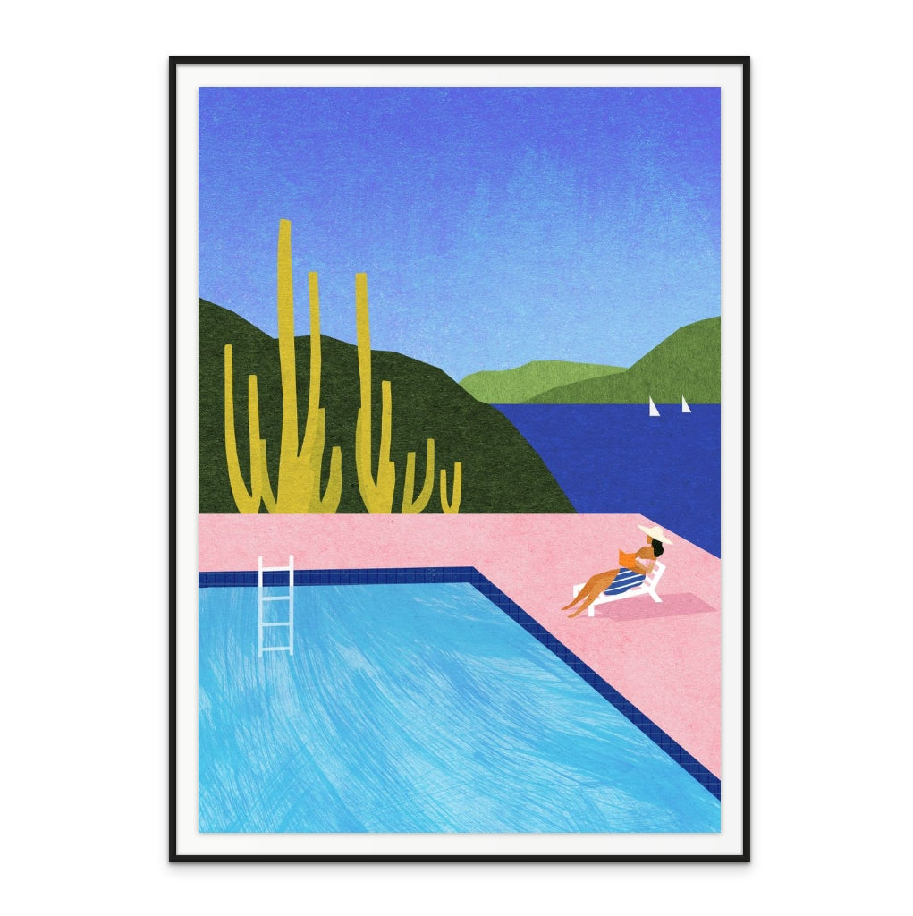 Swimming Pool Art Print