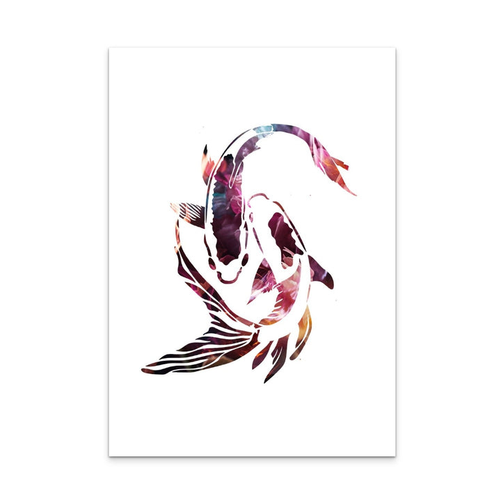 Vibrant Koi Fish Art Print