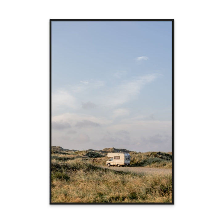 Caravan In the Dunes Art Print