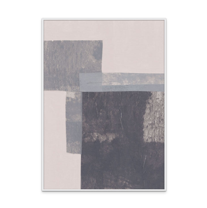 Gray Blocks #2 Art Print