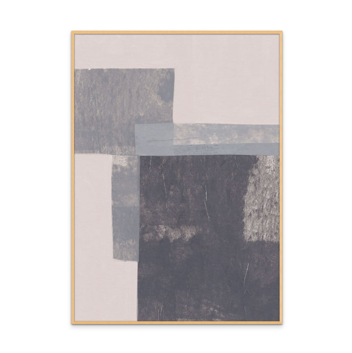 Gray Blocks #2 Art Print