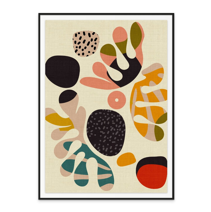 Mid Century Cut Outs 2 Art Print