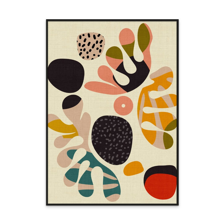 Mid Century Cut Outs 2 Art Print