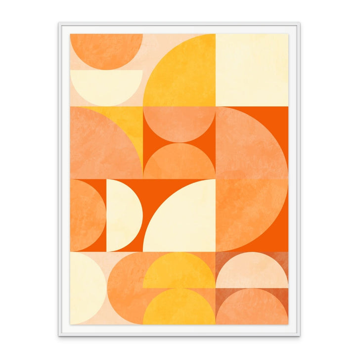 Spring Mid Rhapsody Orange 3 Art Print