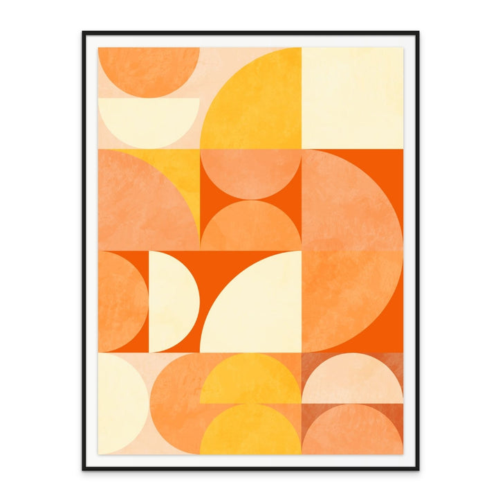 Spring Mid Rhapsody Orange 3 Art Print