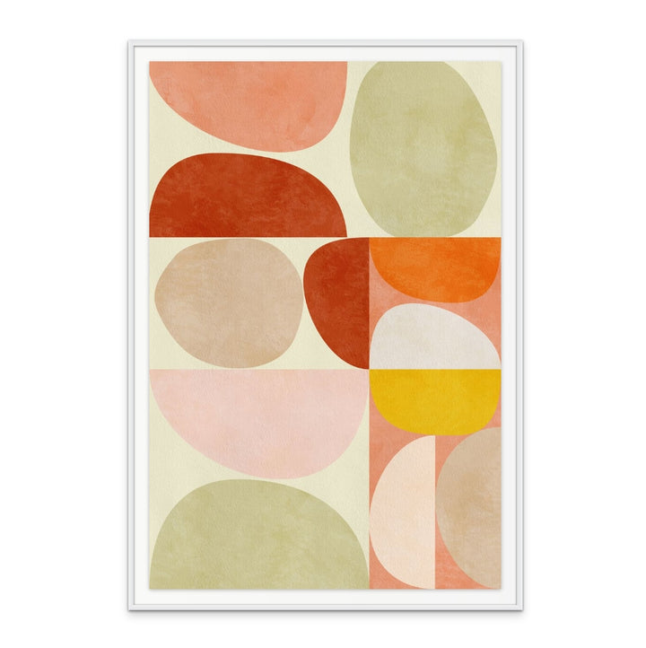 Pastel Geometry Art Print