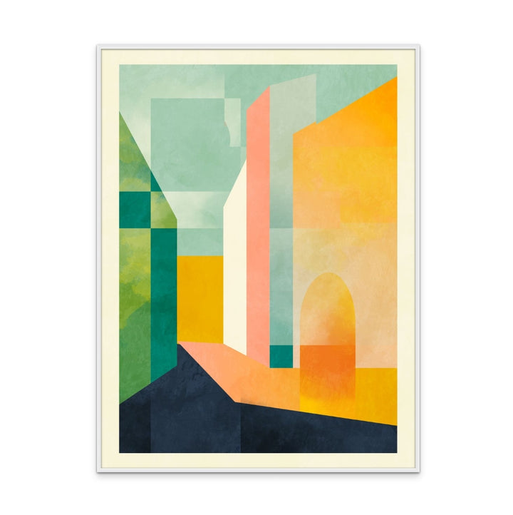 Spaces 3 Town Art Print