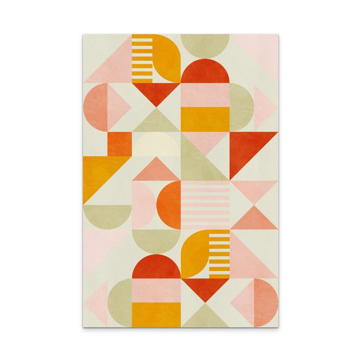 Bauhaus Fun Pastel Art Print