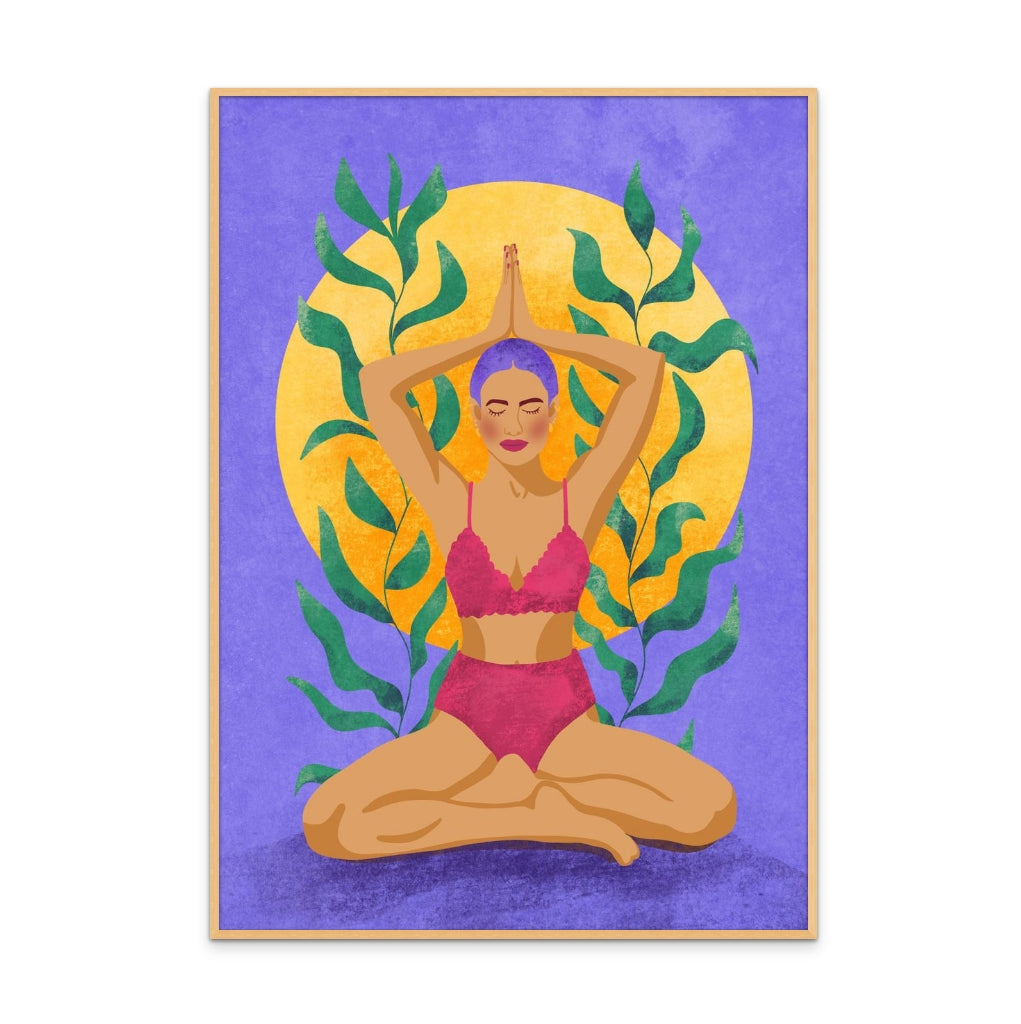 Meditation Art Print