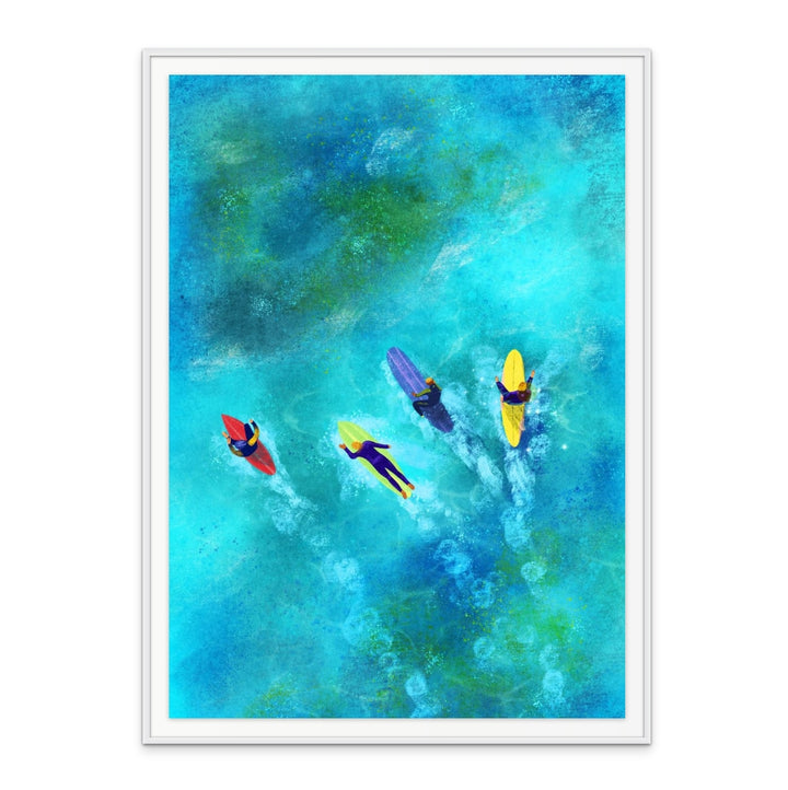 Surfer Dudes Art Print