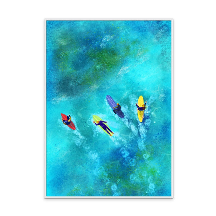 Surfer Dudes Art Print