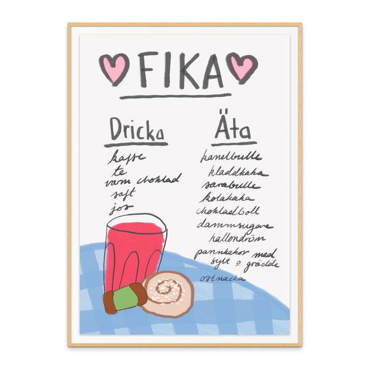 Fika Art Print