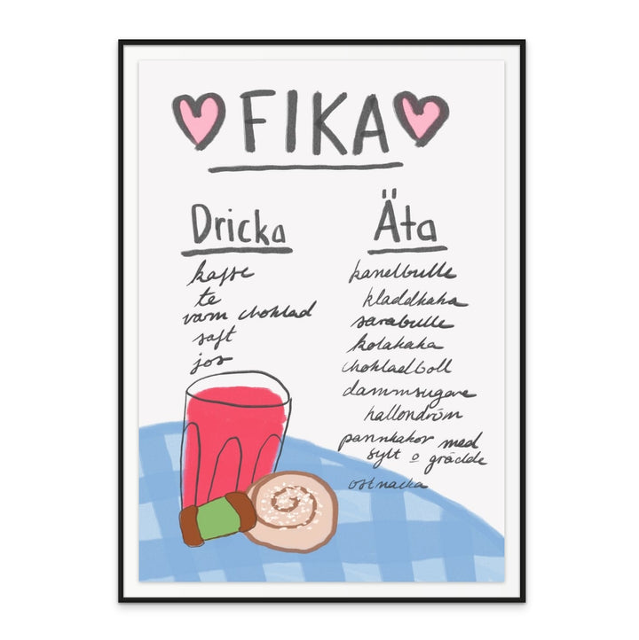 Fika Art Print