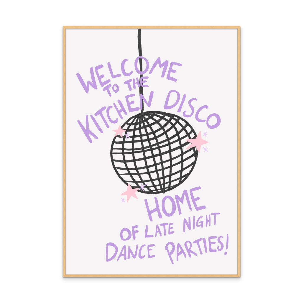 Kitchen Disco Art Print