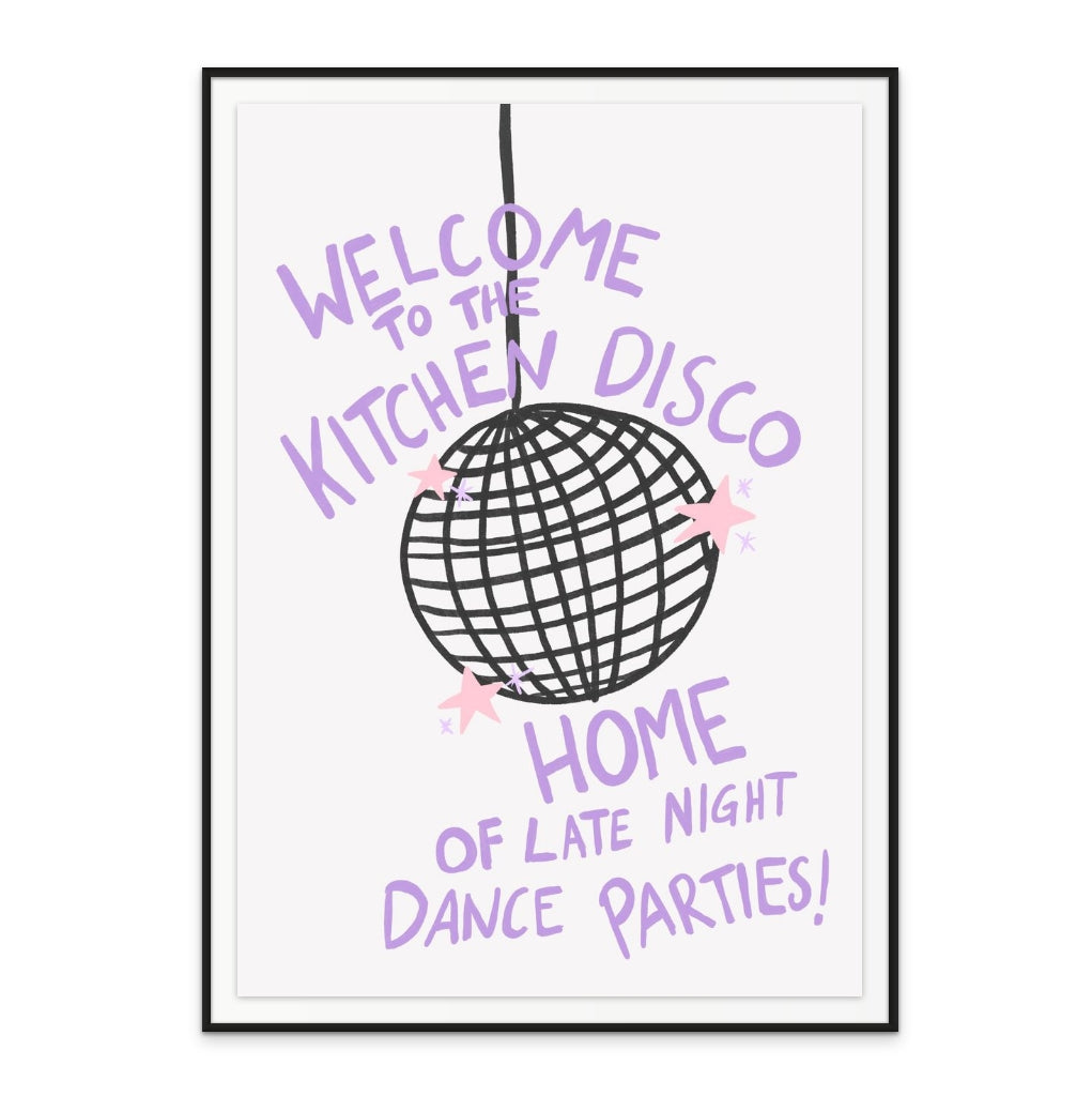 Kitchen Disco Art Print