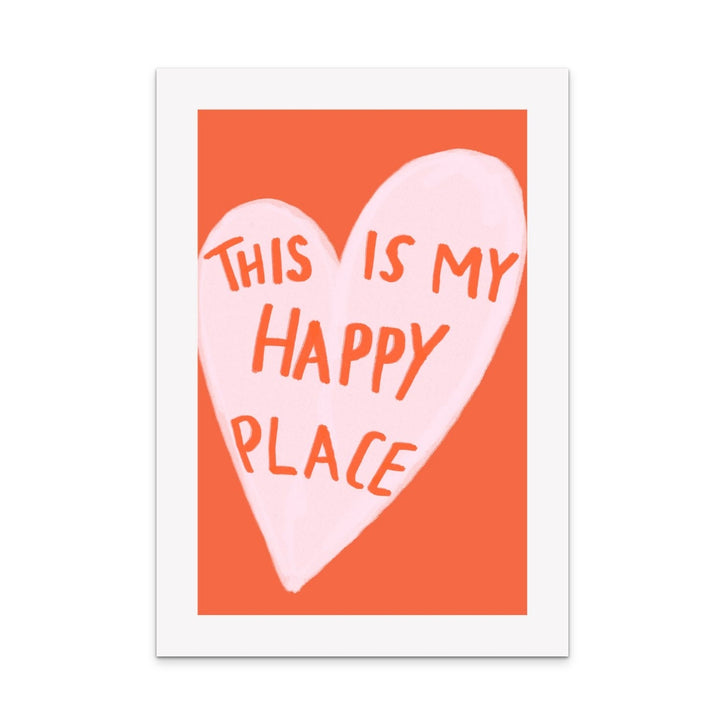 Happy Place Art Print