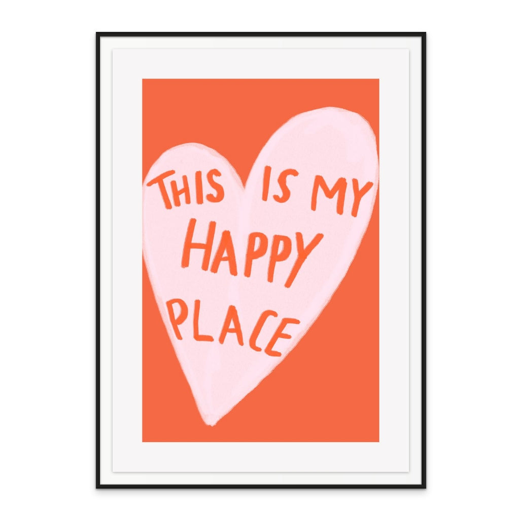 Happy Place Art Print