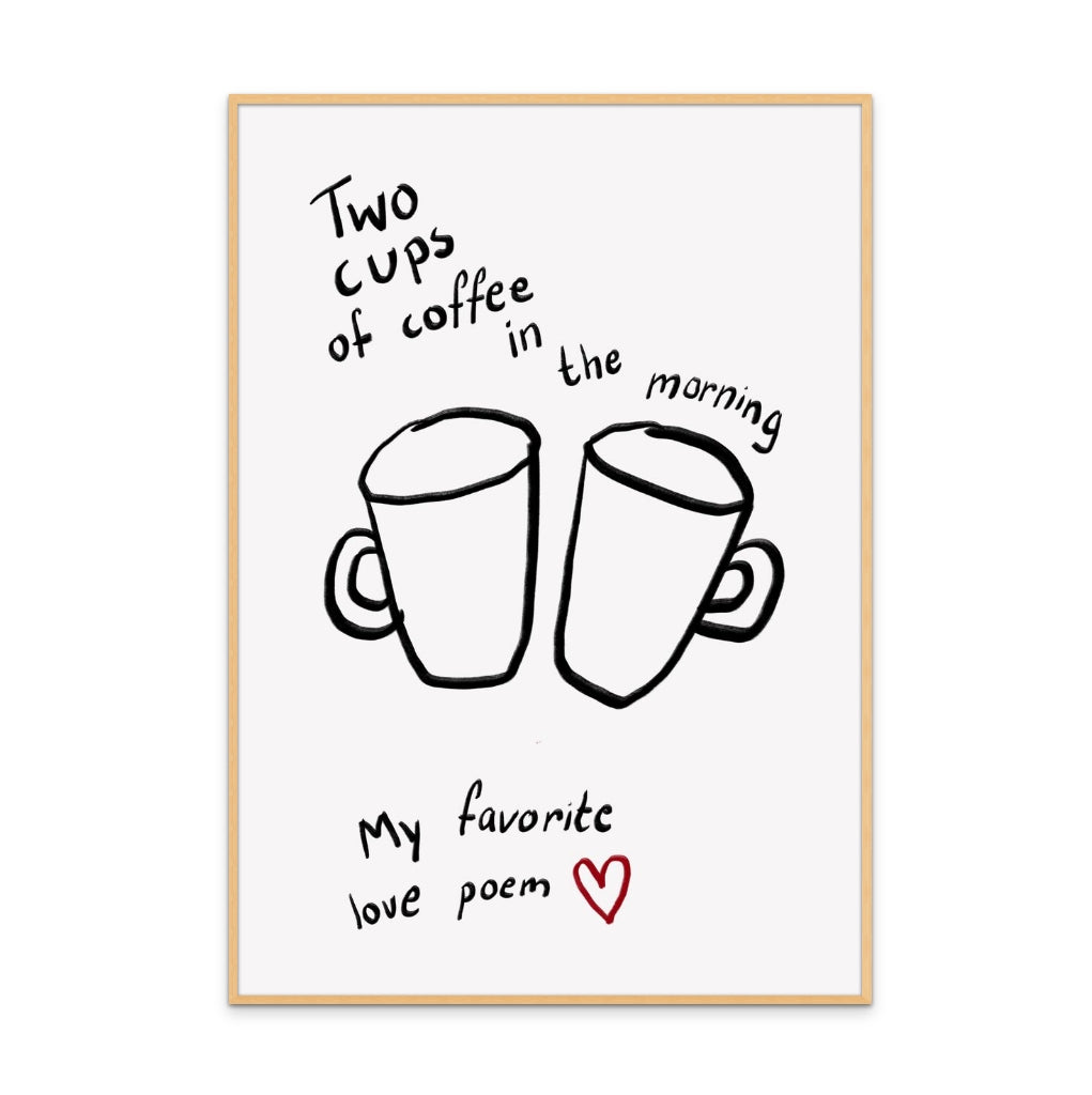 Two Cups Art Print