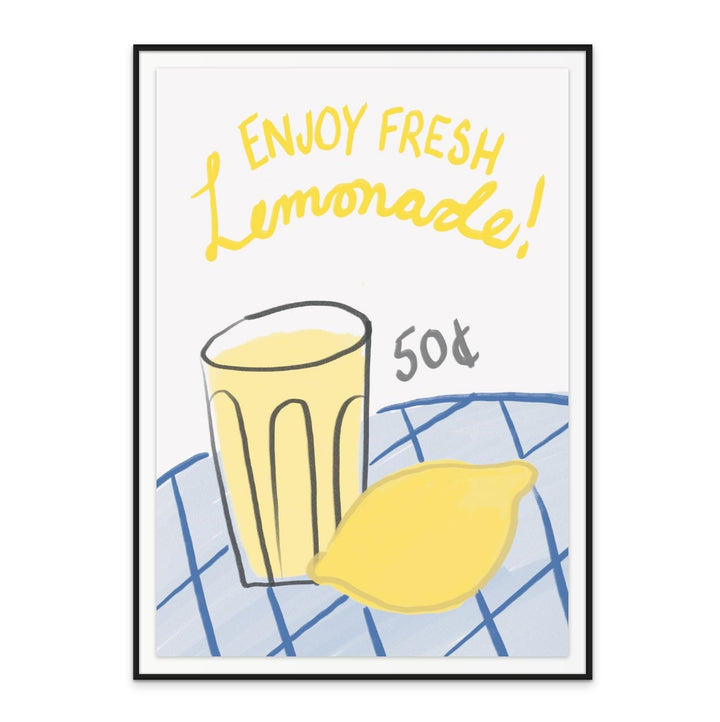 Fresh Lemonade Art Print