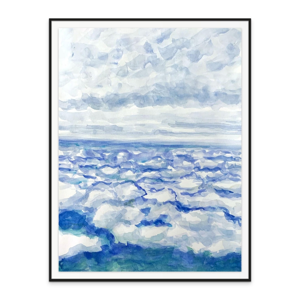 In the Clouds Art Print