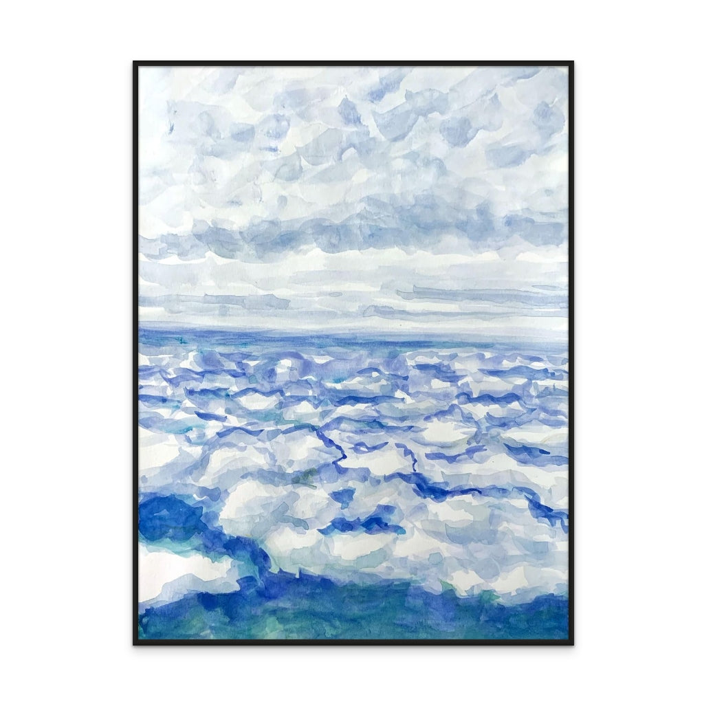 In the Clouds Art Print