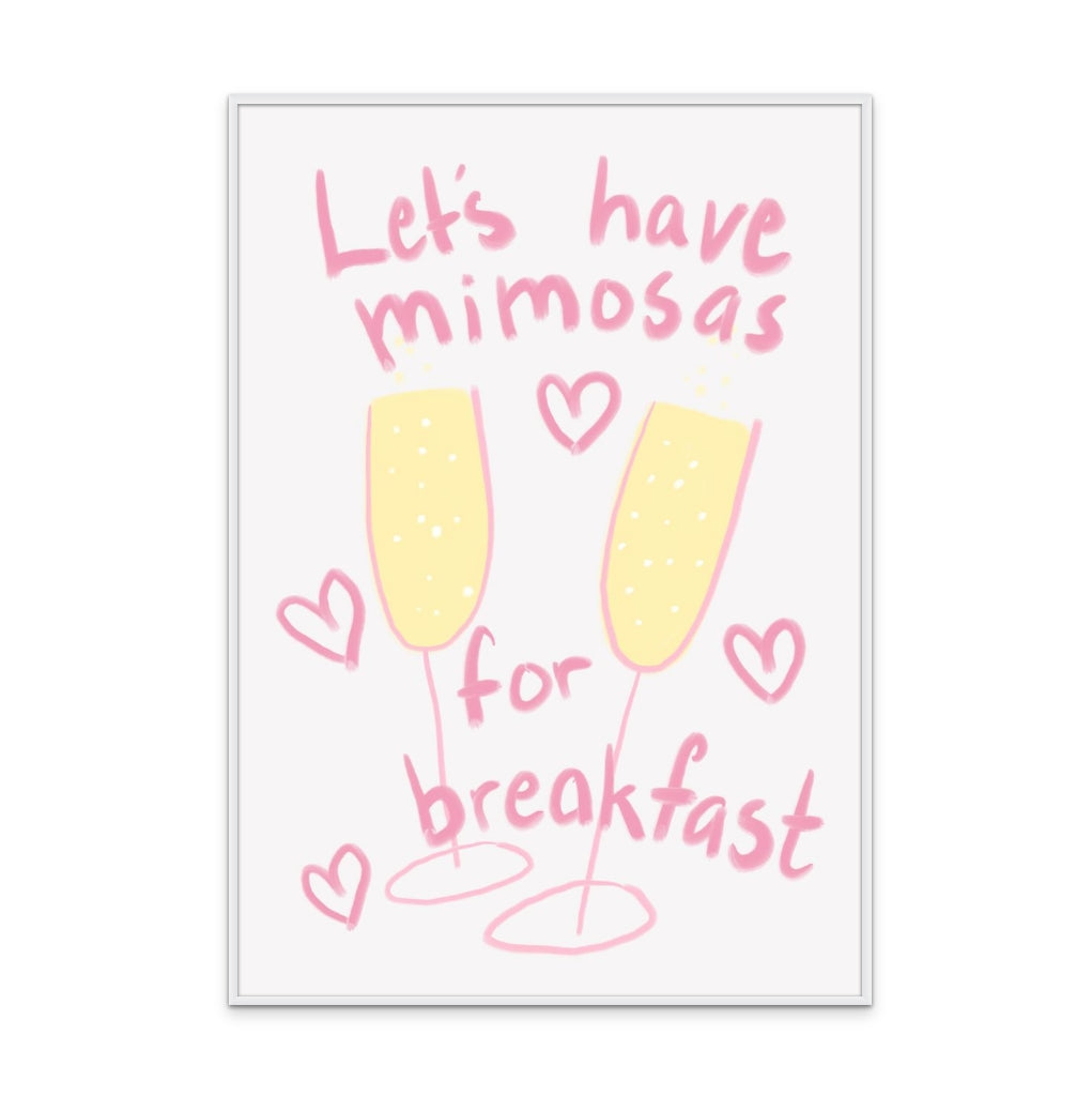 Mimosas Art Print