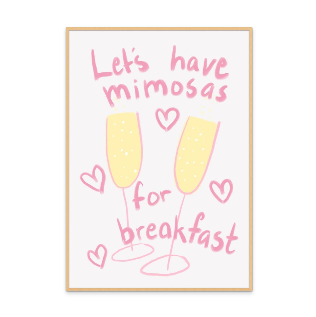 Mimosas Art Print