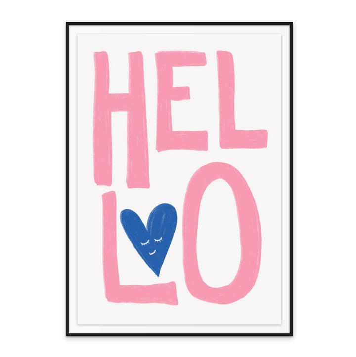 Hello Art Print