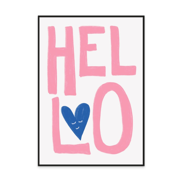 Hello Art Print