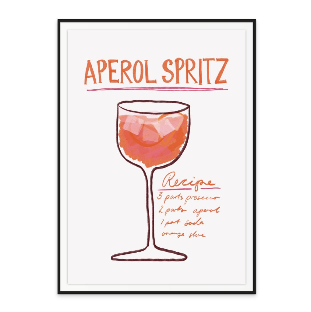 Aperol Spritz Art Print