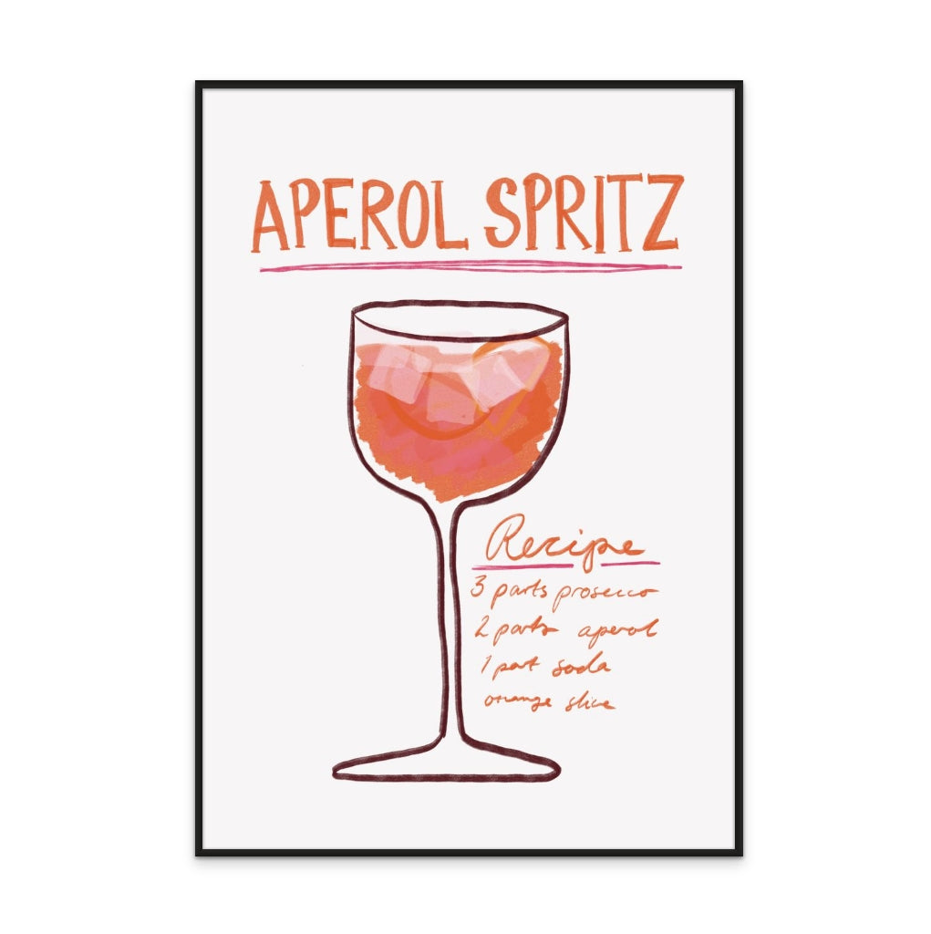 Aperol Spritz Art Print