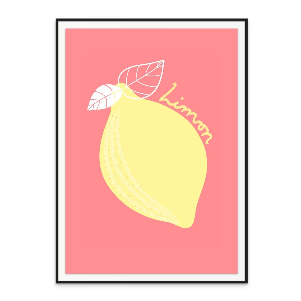 Limon Art Print