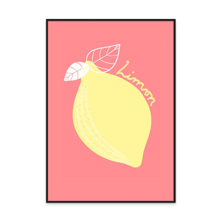 Lemon Art Print