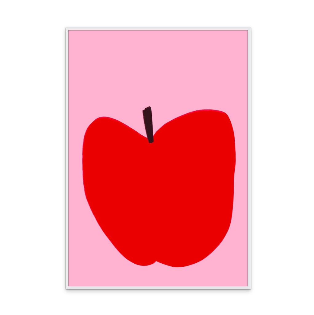 Apple Art Print