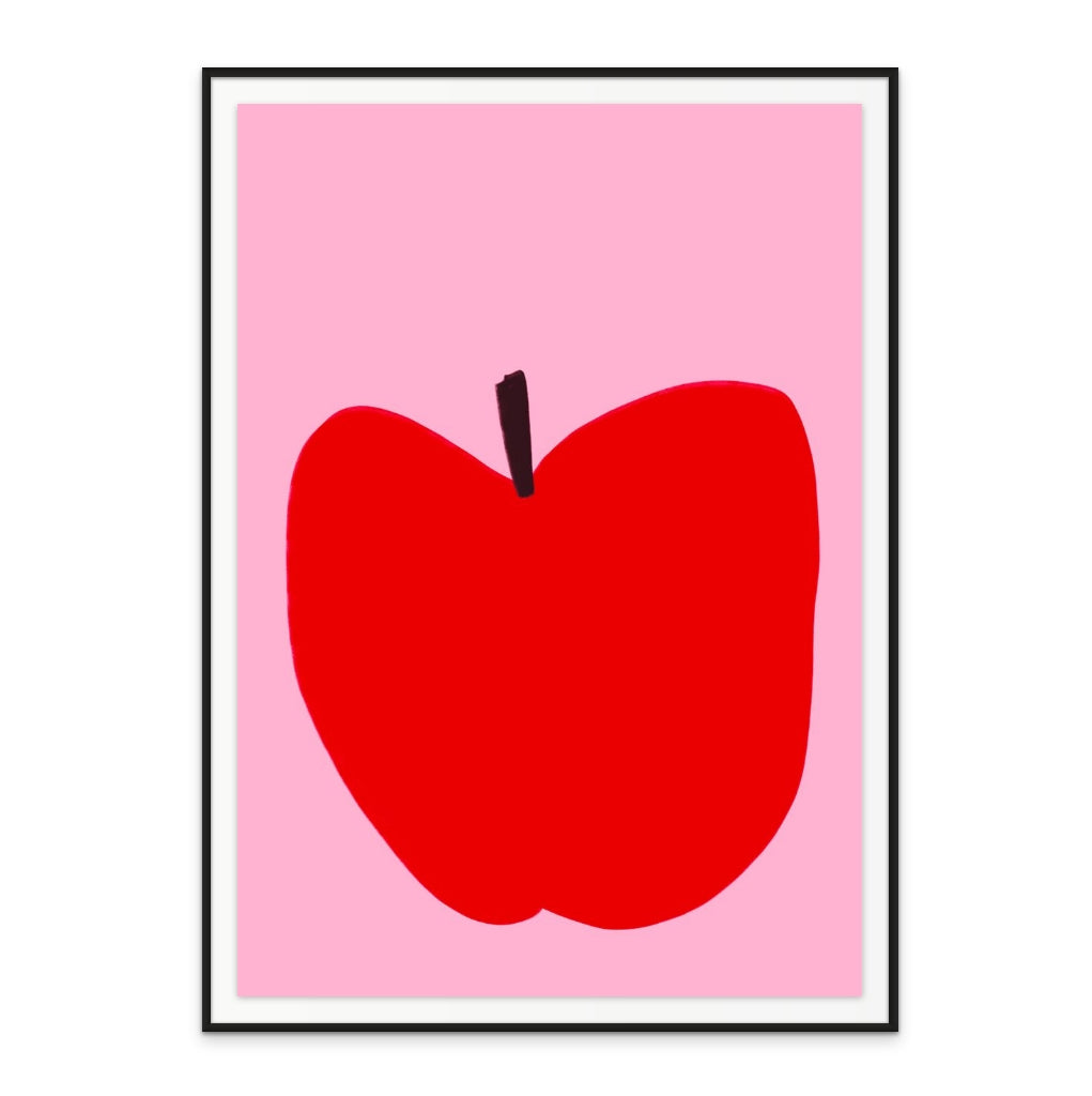 Apple Art Print