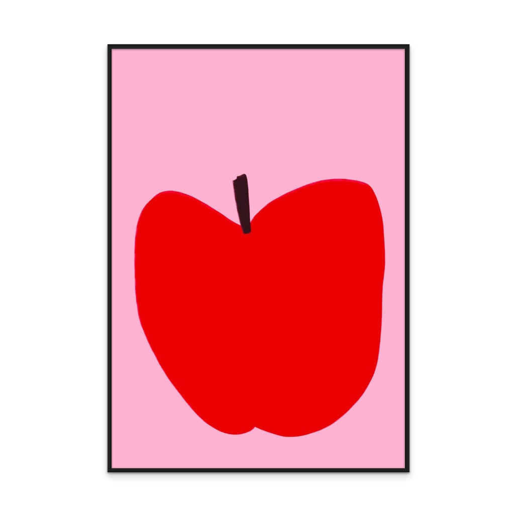 Apple Art Print