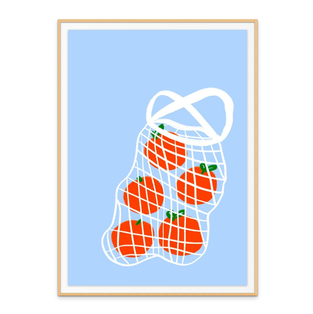 Oranges Art Print