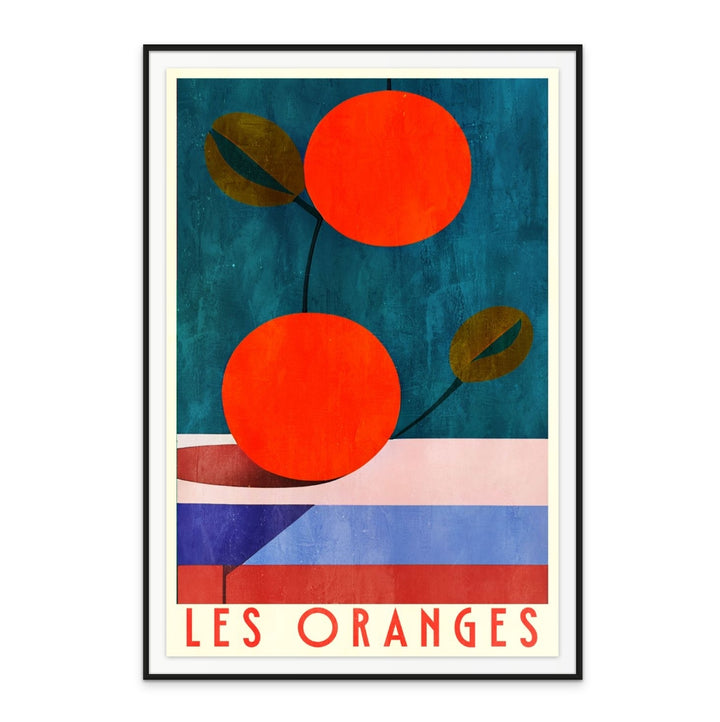 Les Oranges Art Print