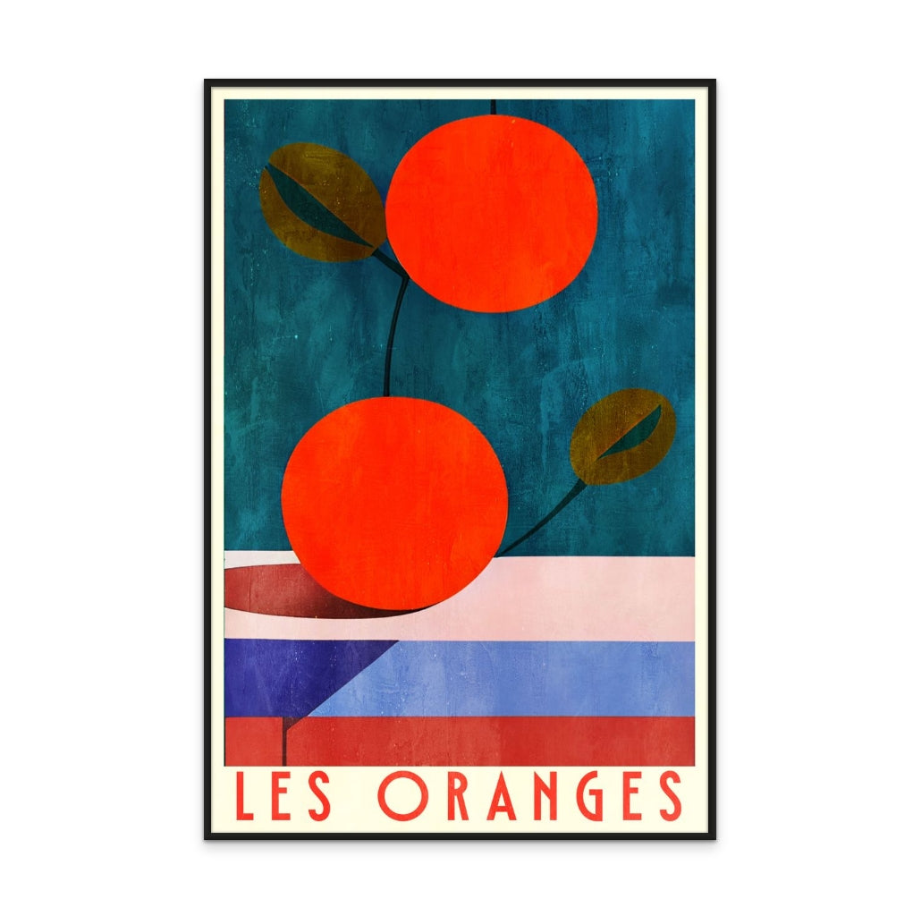 Les Oranges Art Print